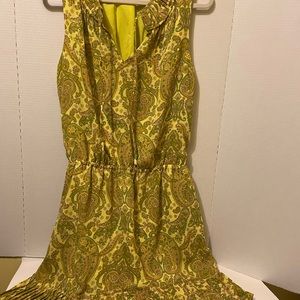 Banana Republic paisley dress.